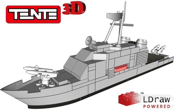 TENTE 3D con LDraw