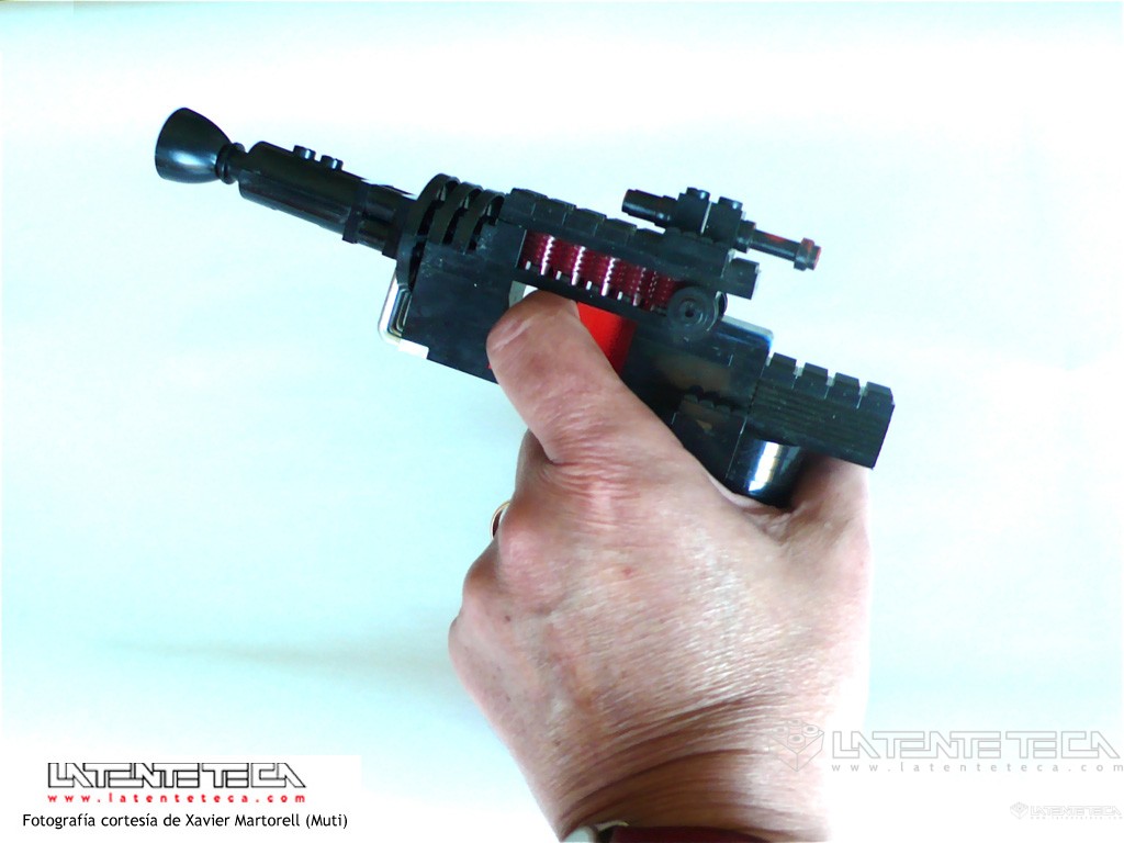 Pistola de rayos hecha con TENTE Pistola de rayos hecha con TENTE
