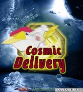 Cartel Animación TENTE 3D "Cosmic Delivery"