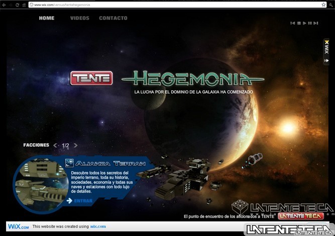 Portada web TENTE Hegemonía
