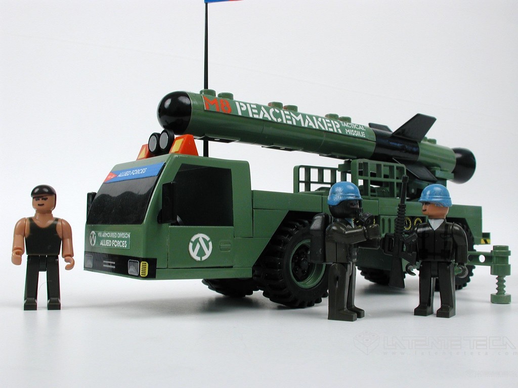 Camión lanzamisiles "Peacemaker" (Vista lateral)