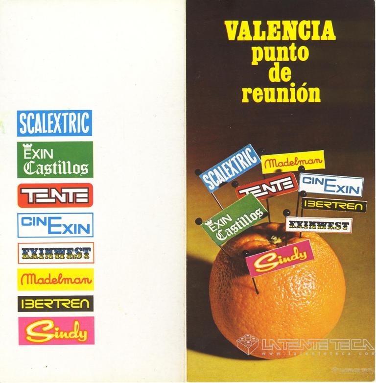 Díptico de la Feria de Valencia de 1981 (Portada y contraportada)