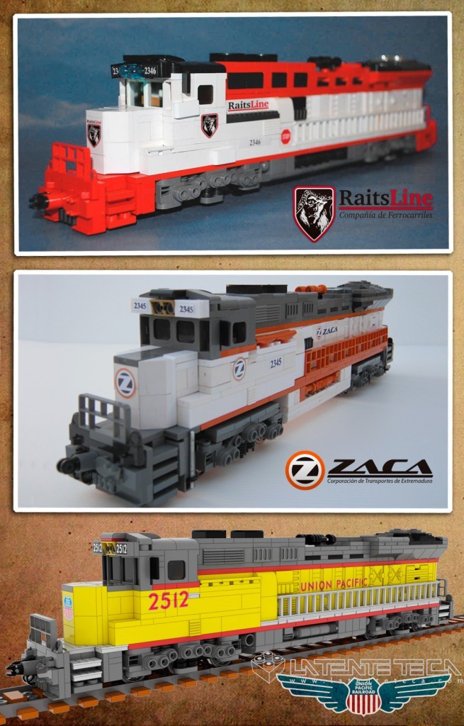 Locomotora de triple eje