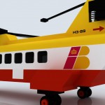 Helicóptero de pasajeros de Iberia