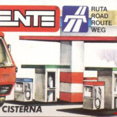 Gasolinera y Camión Cisterna